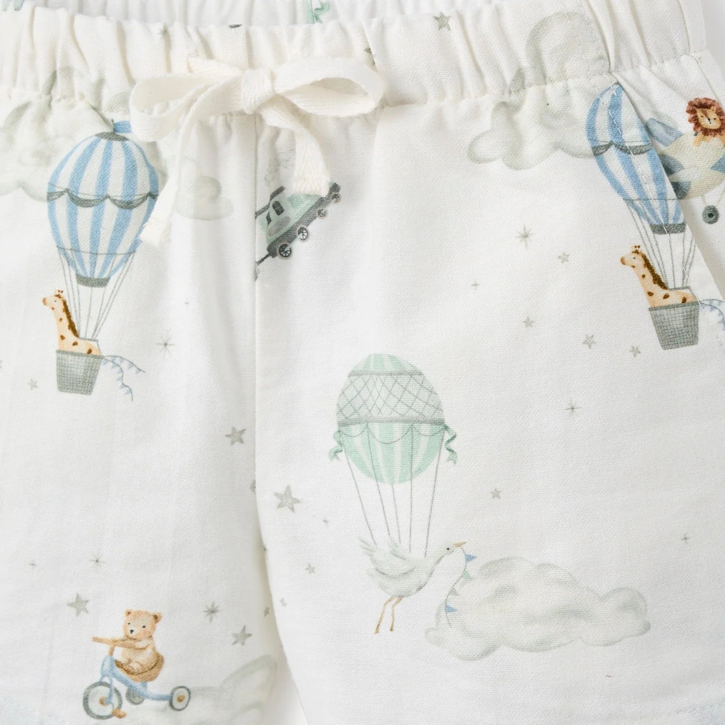 Knit Polo & Oxford Short Set - Up & Away