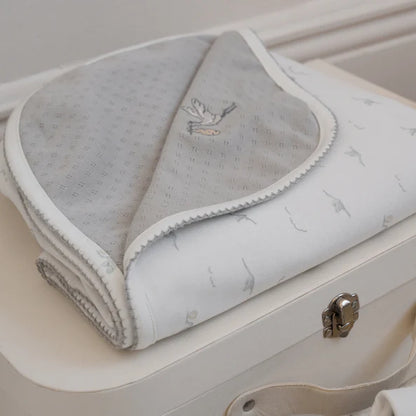 Baby Swaddle Blanket - Stork
