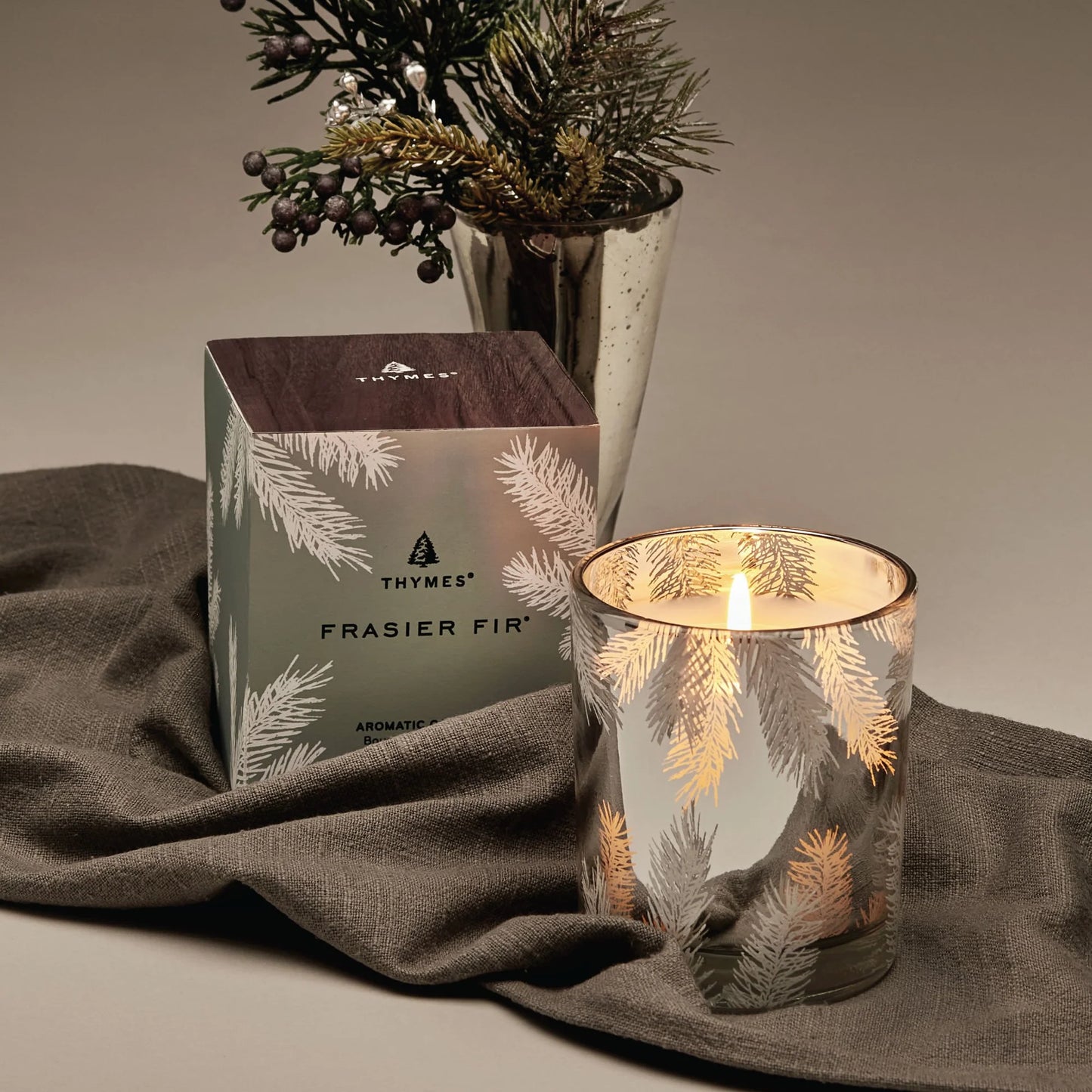 Frasier Fir - Statement Silver Pine Needle - 6.5oz