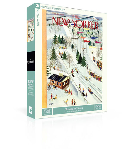 Puzzle - Sledding and Skiing (1000 pieces)
