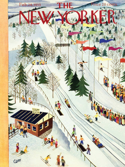 Puzzle - Sledding and Skiing (1000 pieces)