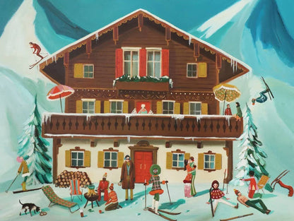 Puzzle - Mountain Moguls (1000 piece)