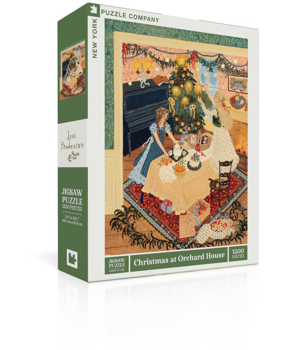 Puzzle - Christmas at Orchard House (1500 pieces)