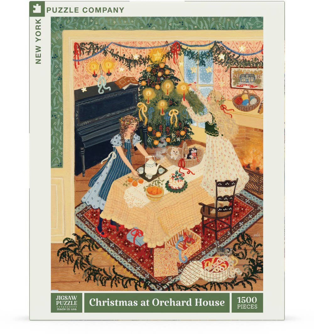 Puzzle - Christmas at Orchard House (1500 pieces)