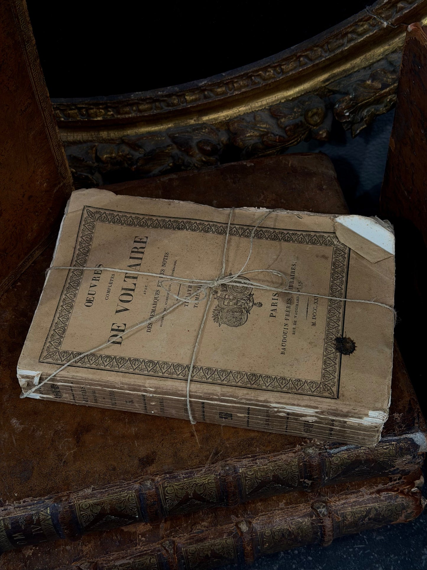 Antique 19th c. French Paperback Book