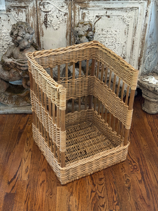 Antique 19th c. French Boulangerie Basket - Large