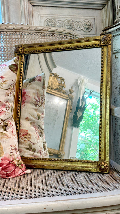 Antique 19th c. Neoclassical Giltwood Mirror
