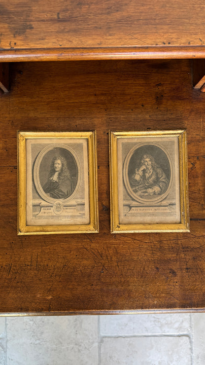 Antique 18th c. French Engravings (pair)