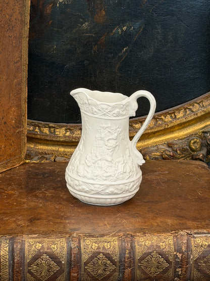Vintage 20th c. English Portmeirion Parian Pitcher