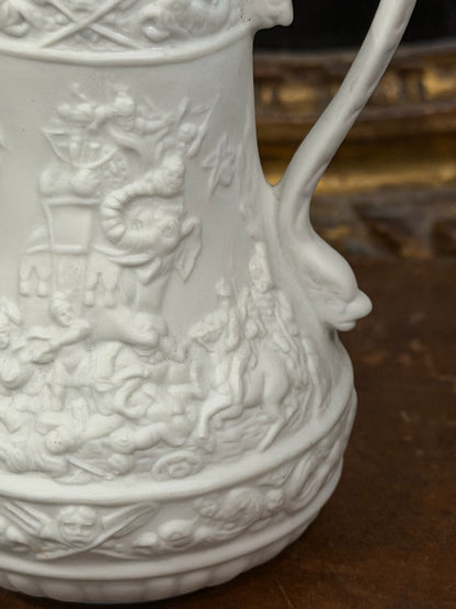 Vintage 20th c. English Portmeirion Parian Pitcher