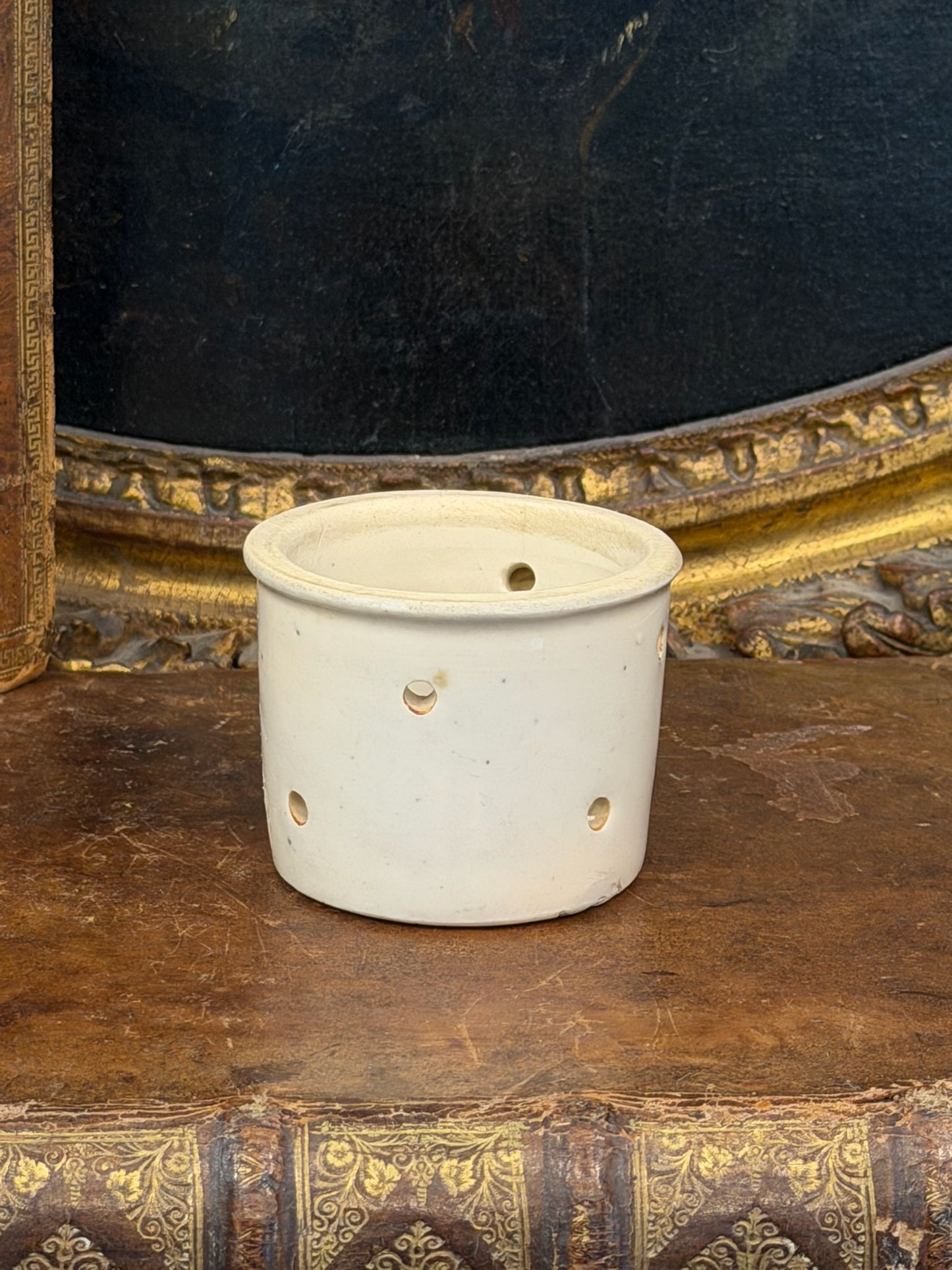 Vintage 20th c. French Cheese Pot