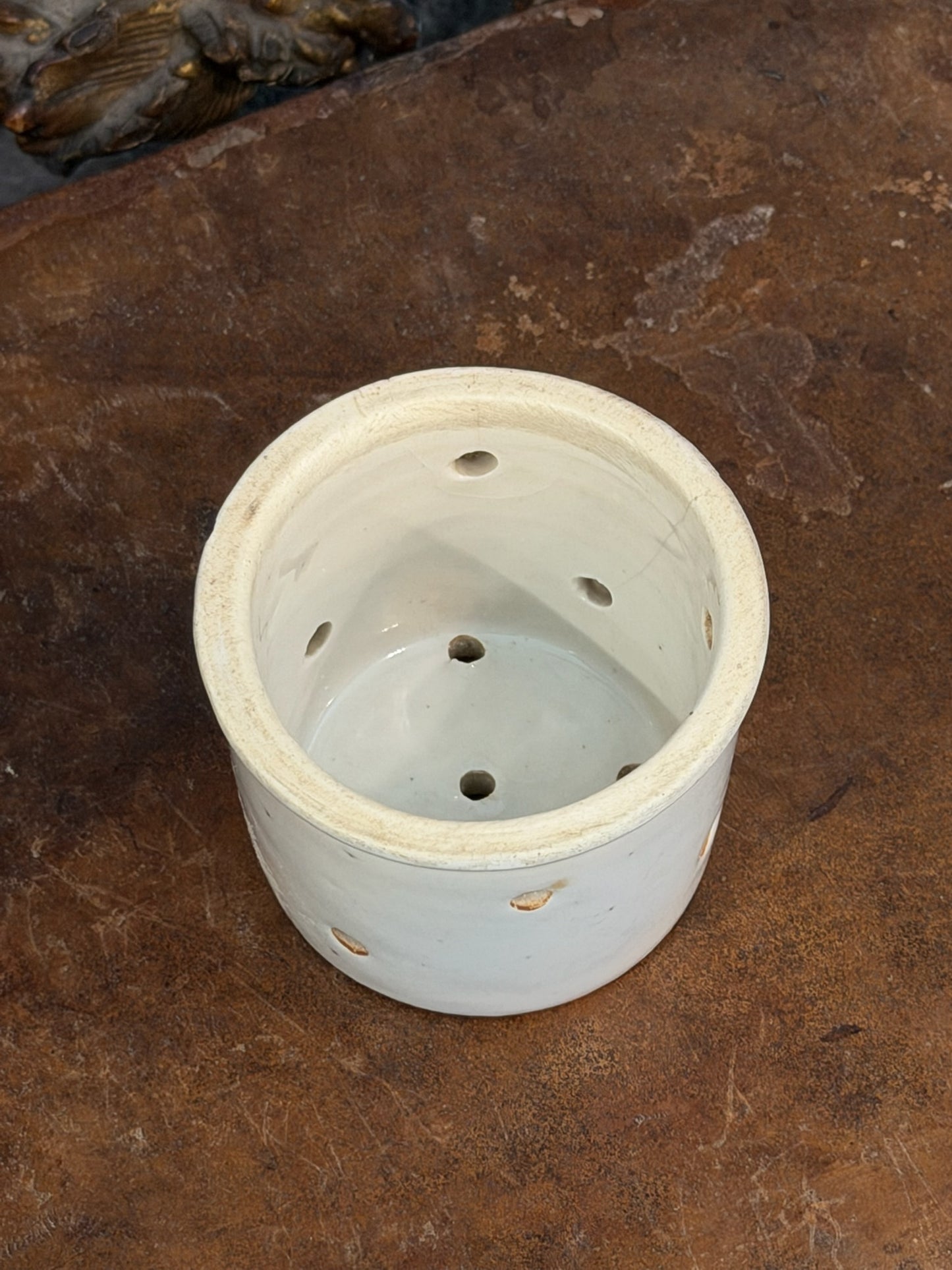 Vintage 20th c. French Cheese Pot