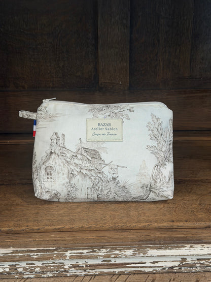 Trousse de Toilette - Jouy de Fruits - Moka