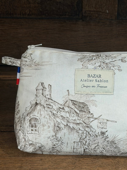 Trousse de Toilette - Jouy de Fruits - Moka