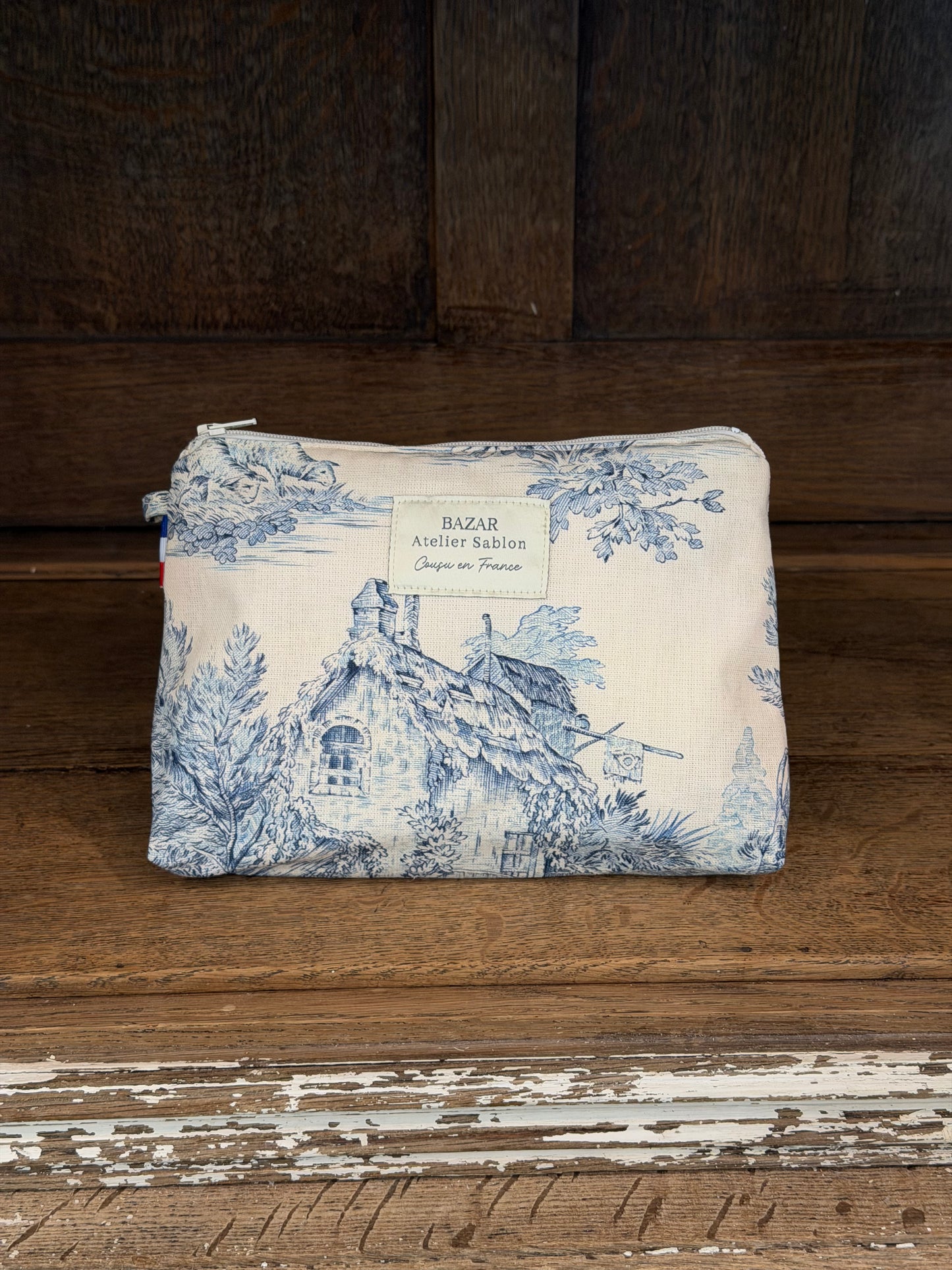 Trousse de Toilette - Jouy de Fruits - Bleue