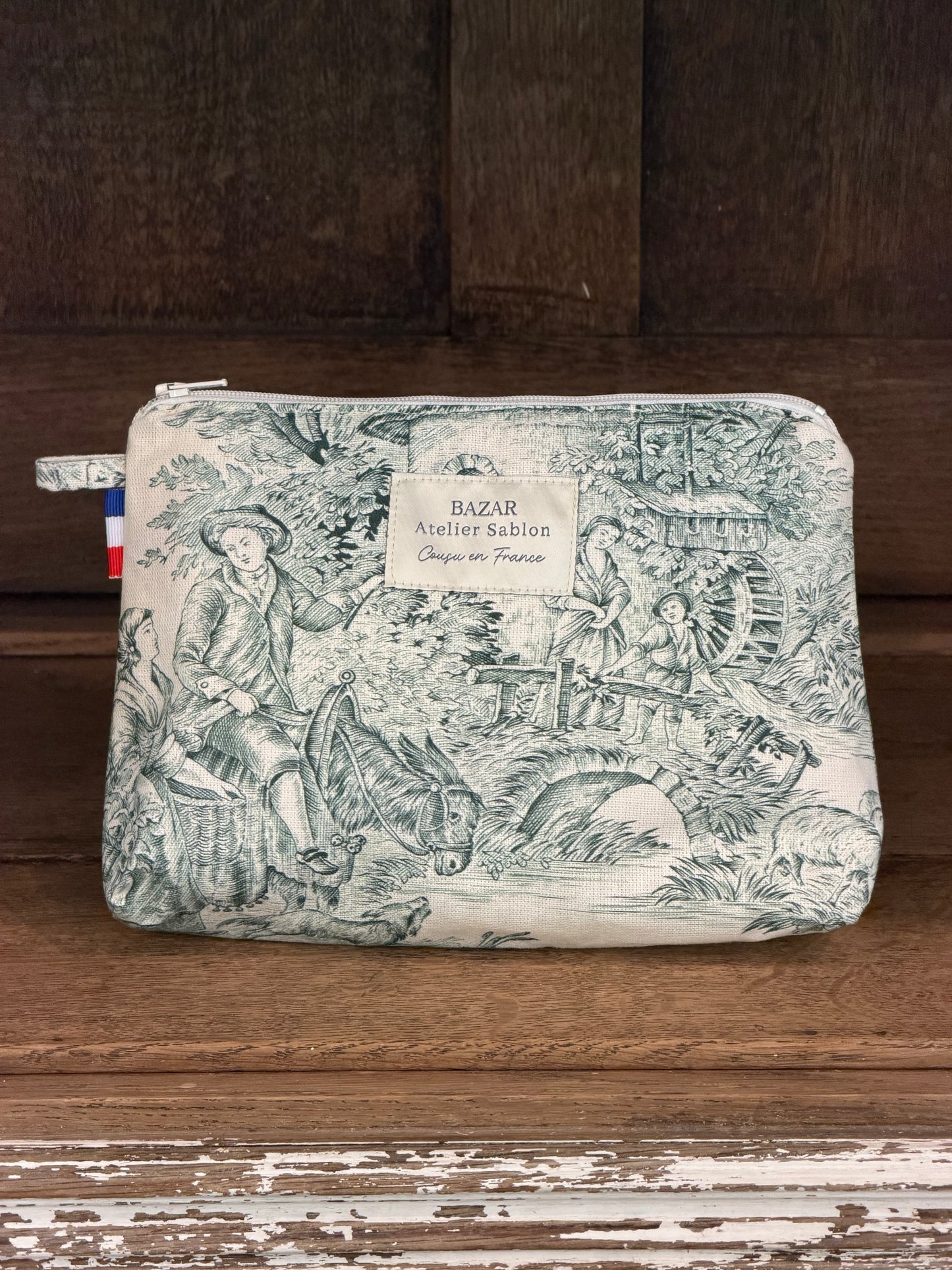 Trousse de Toilette - Jouy de Fruits - Verte