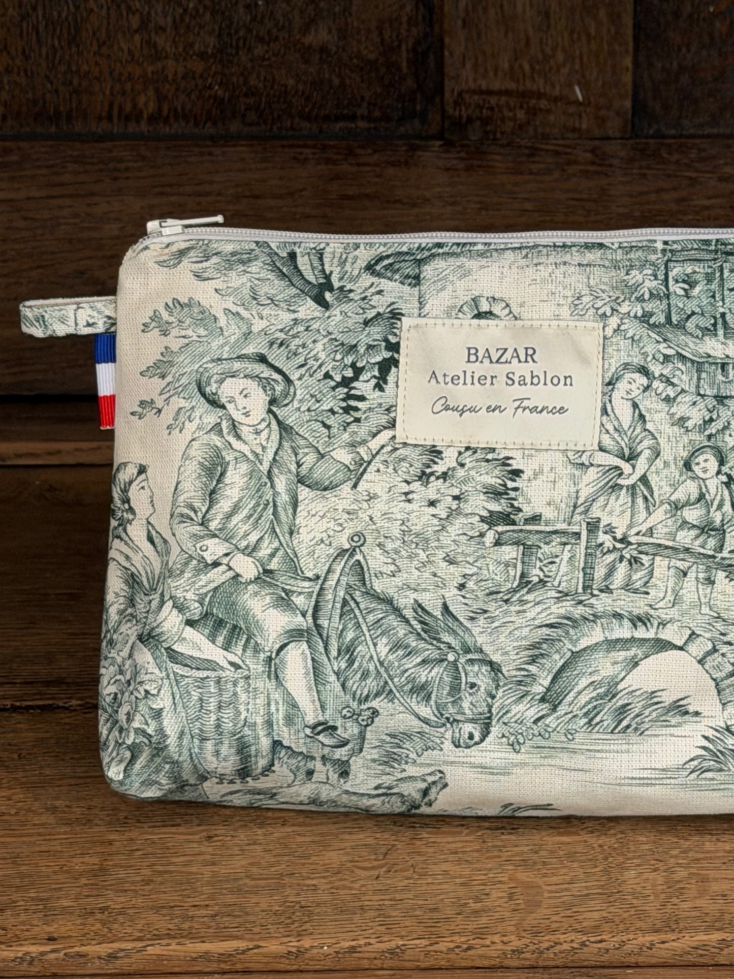 Trousse de Toilette - Jouy de Fruits - Verte