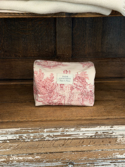 Trousse de Toilette XL - Jouy de Fruits - Rouge