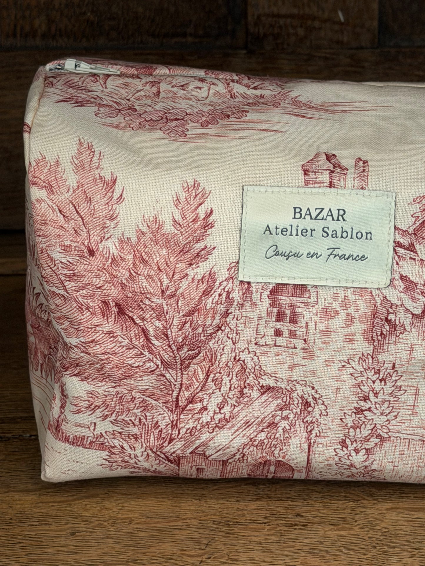 Trousse de Toilette XL - Jouy de Fruits - Rouge