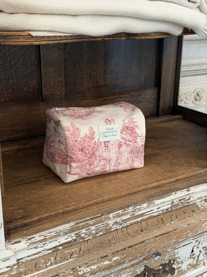 Trousse de Toilette XL - Jouy de Fruits - Rouge