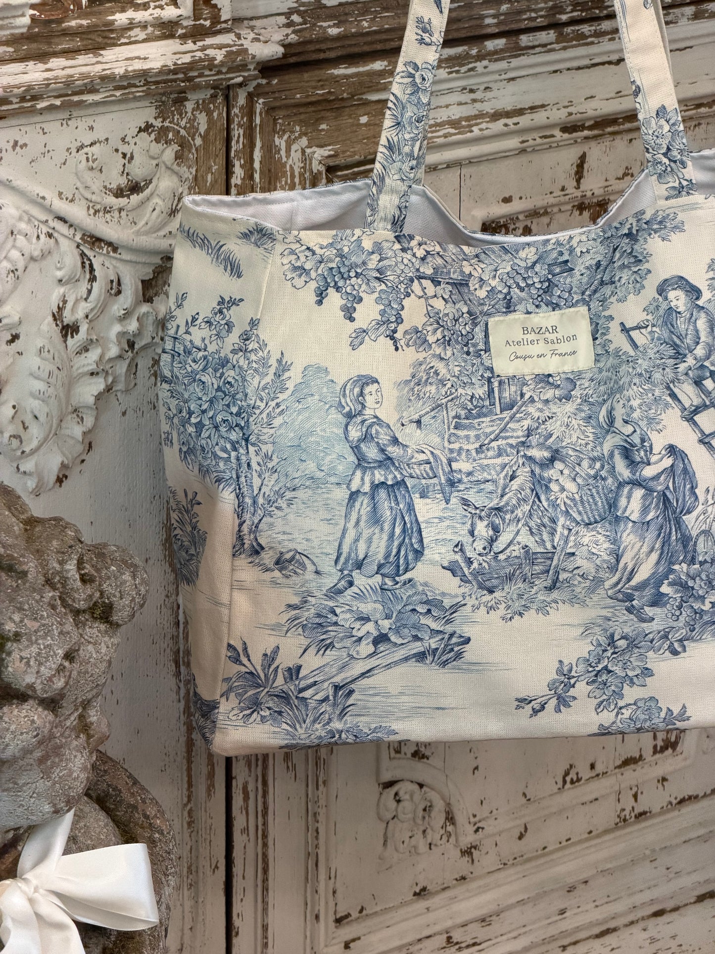 Cabas - Jouy de Fruits - Bleu