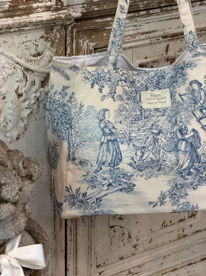 Cabas - Jouy de Fruits - Bleu