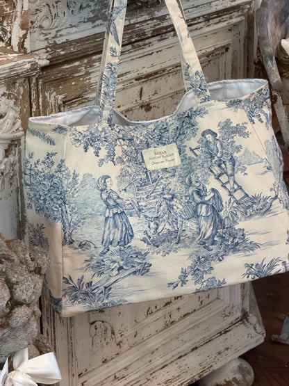 Cabas - Jouy de Fruits - Bleu