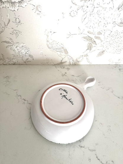 Vintage 20th c. Moustiers Serving Bowl
