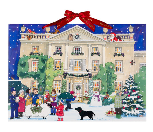 Advent Calendar Card - Highgrove House at Christmas