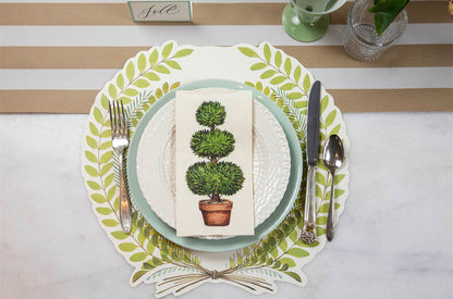 Paper Guest Napkins - Topiary