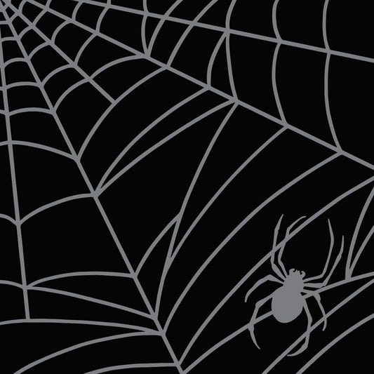 Paper Cocktail Napkins - Spiderweb