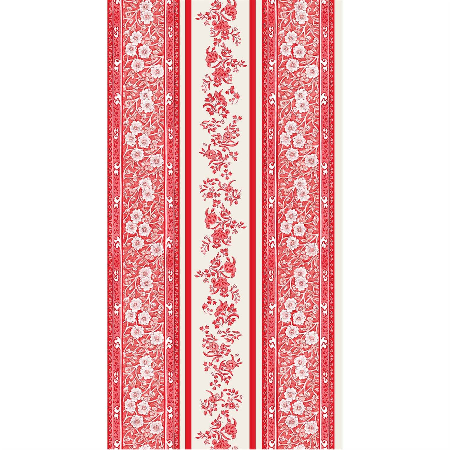 Paper Guest Napkins - Red Burleigh Stripe