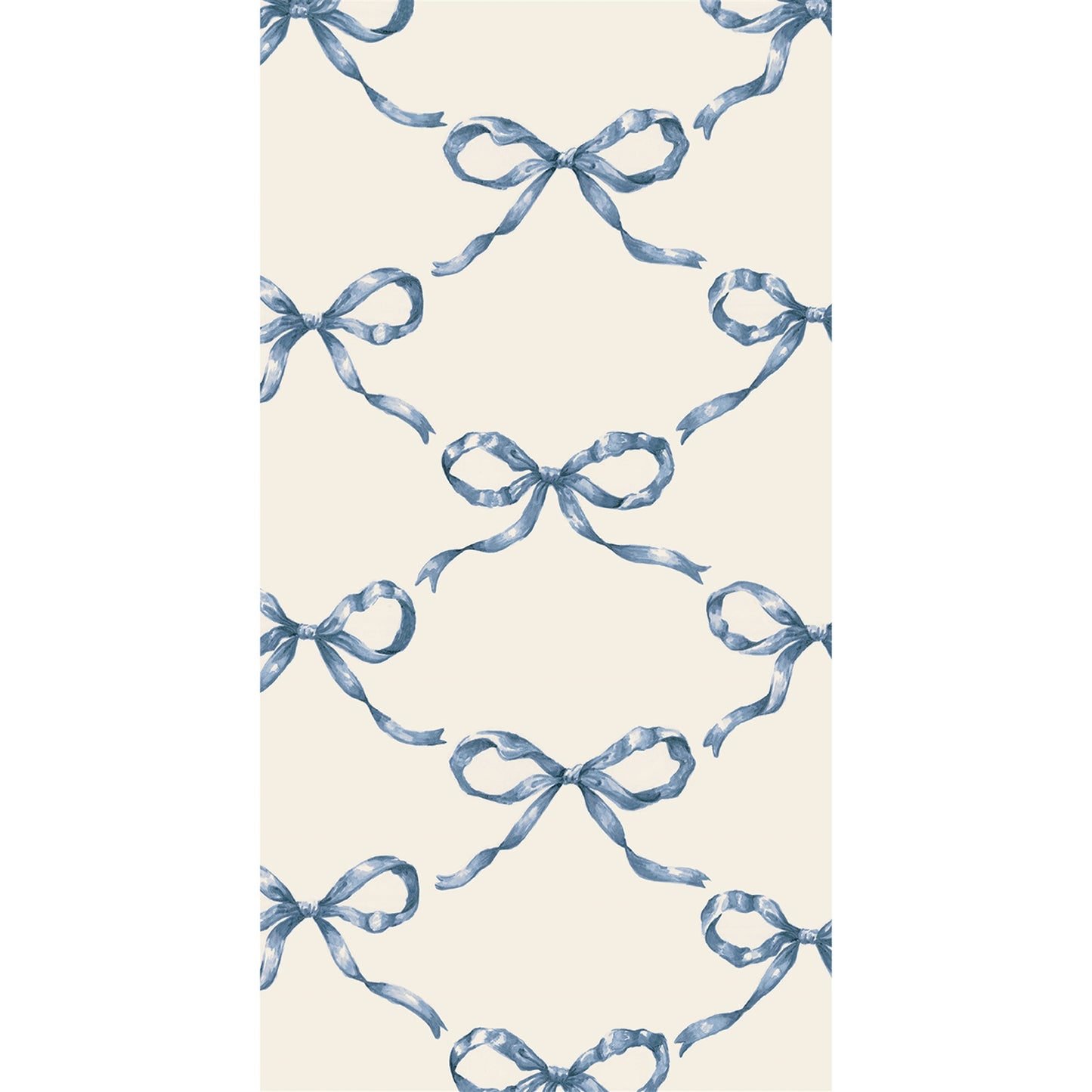 Paper Guest Napkins - Heirloom Blue Bow