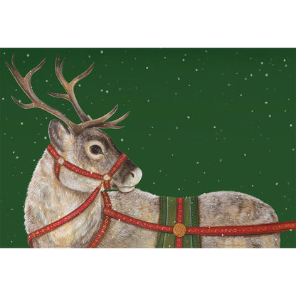 Paper Placemats - Holiday Reindeer
