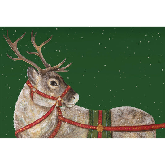 Paper Placemats - Holiday Reindeer (18 sheets)