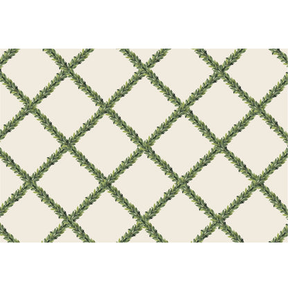 Paper Placemats - Laurel Lattice (18 sheets)