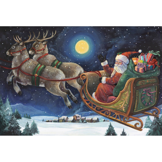 Paper Placemats - Sleigh Ride (18 sheets)