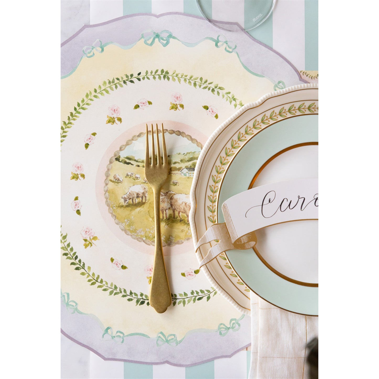 Paper Placemats - Spring Meadow (12 sheets)