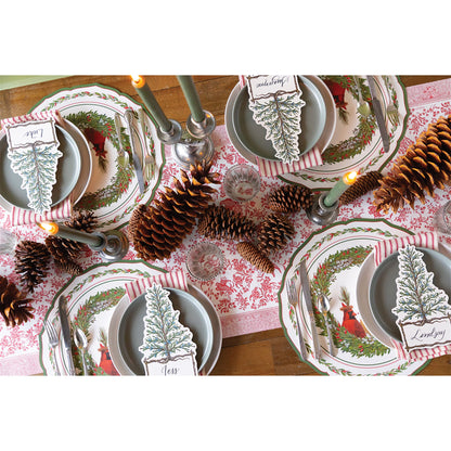 Paper Placemats - Cardinal China (die-cut)