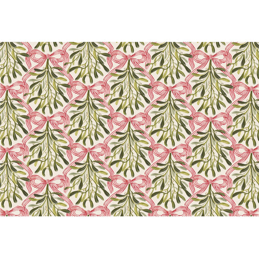 Paper Placemats - Merry Mistletoe