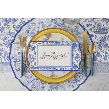 Table Cards - Regal Peacock Blue (pack of 12)