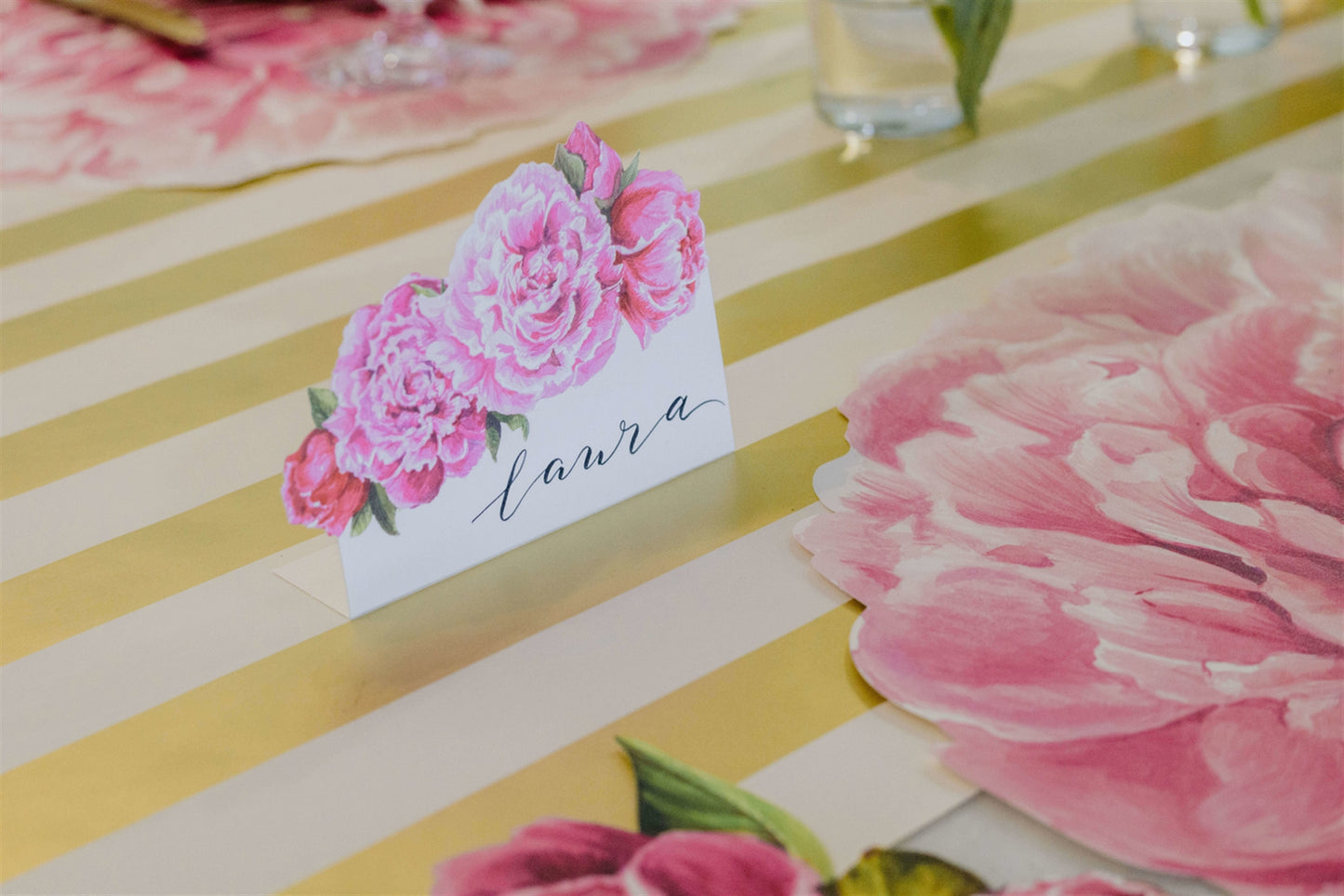 Place Cards - Peony (pack of 12)