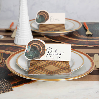 Place Cards - Heritage Turkey (pack of 12)