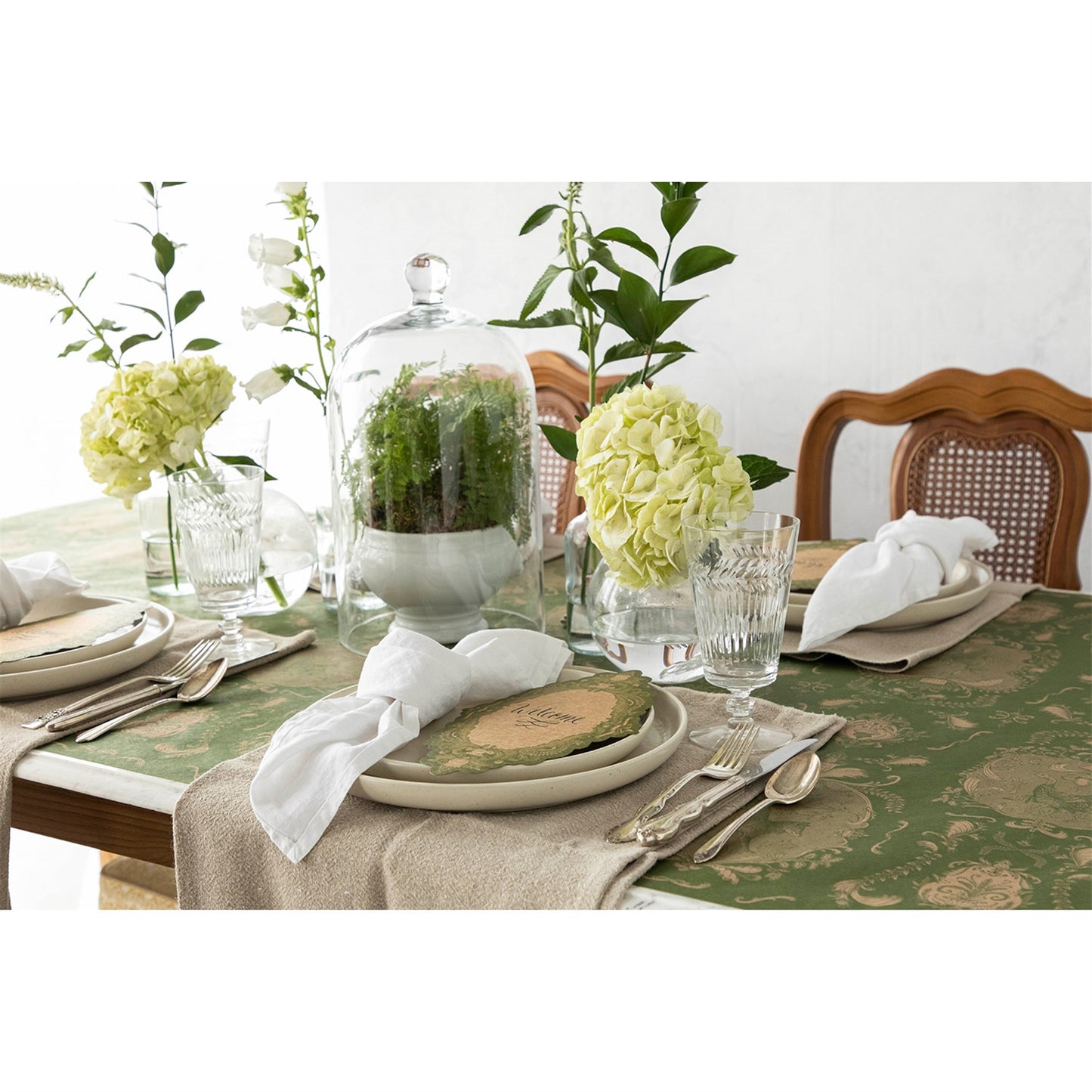 Paper Runner - Fable Toile Moss