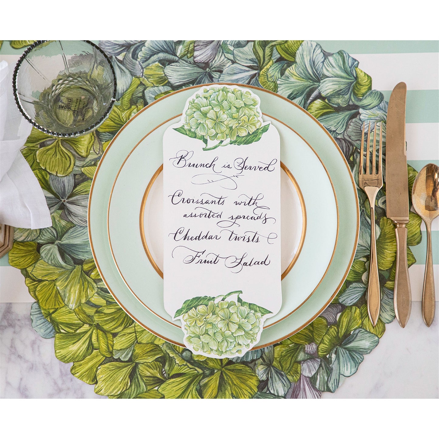 Table Cards - Hydrangea (pack of 12)