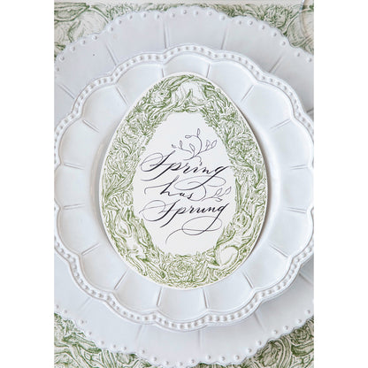 Table Cards - Greenhouse Hares (pack of 12)