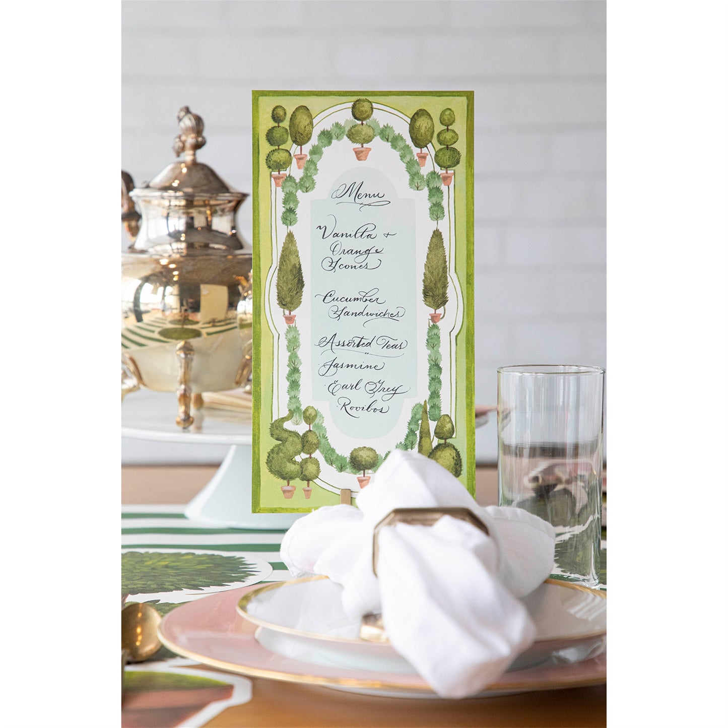Table Cards - Topiary Garden (pack of 12)