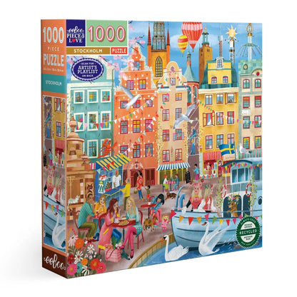 Puzzle - Stockholm (1000 pieces)
