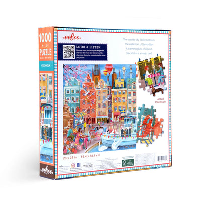 Puzzle - Stockholm (1000 pieces)
