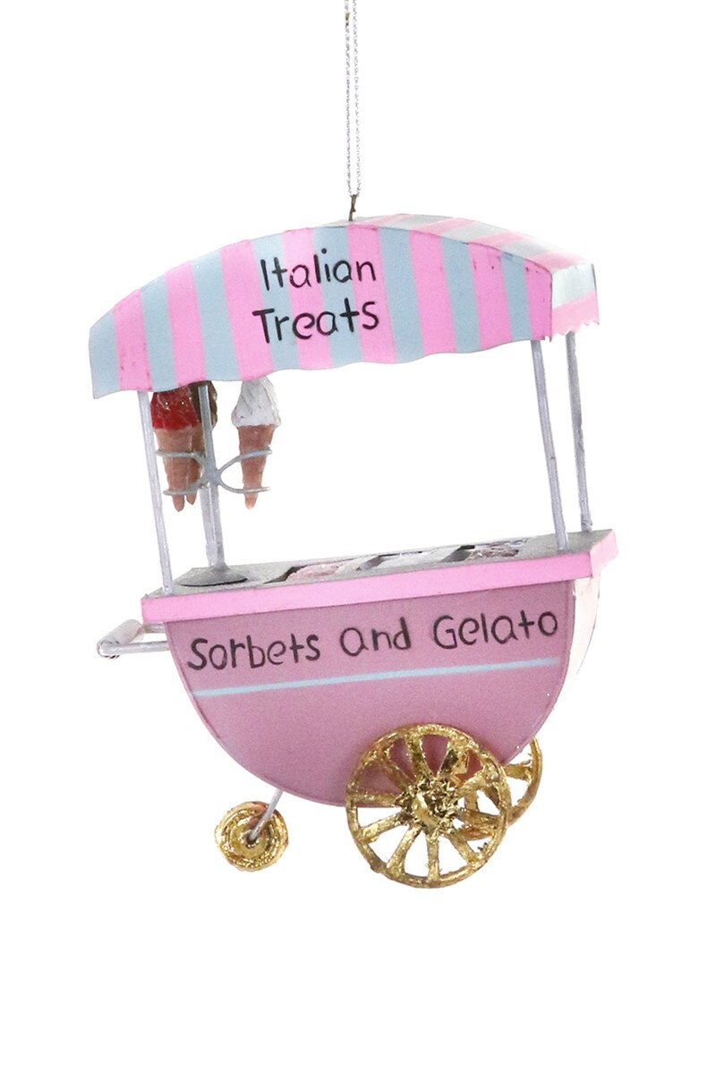 Ornament - Gelato Cart